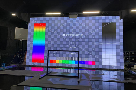 Infinity LED screen shine in California on June 6,2023